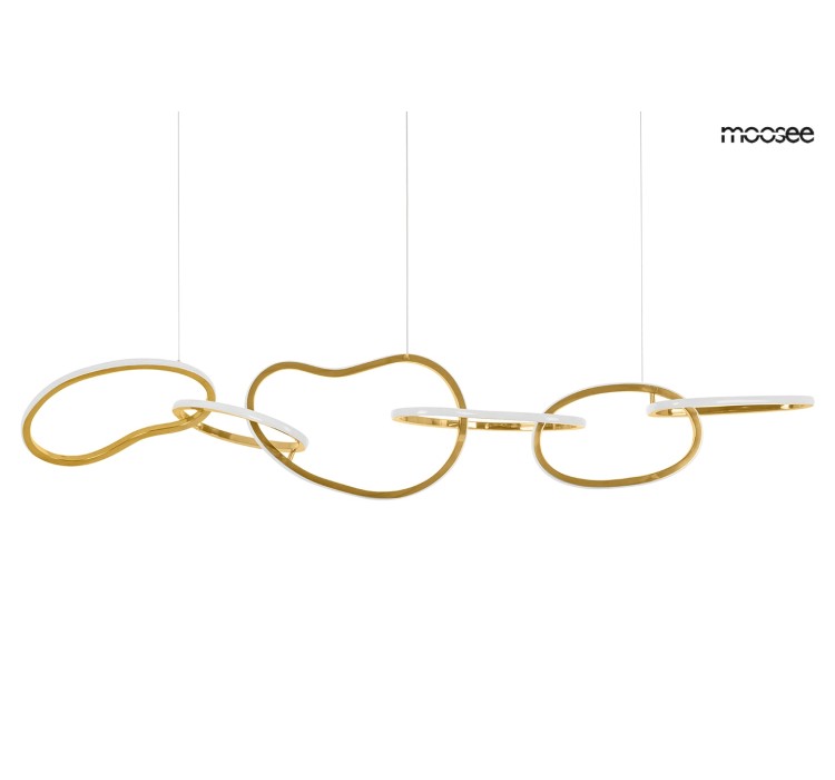 MOOSEE lampa wisząca JAZZ 6 złota