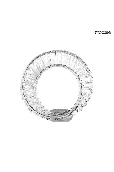 MOOSEE lampa ścienna WAVE chrom