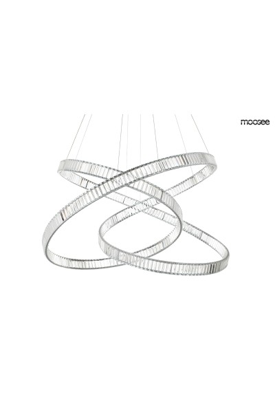 MOOSEE lampa wisząca WAVE 130 chrom