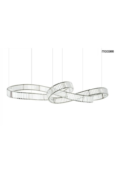 MOOSEE lampa wisząca WAVE 160B chrom