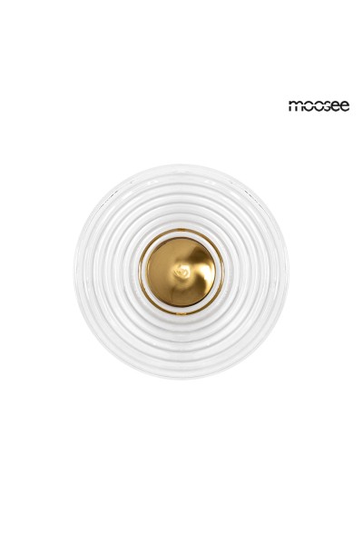 MOOSEE lampa ścienna ONDA złota