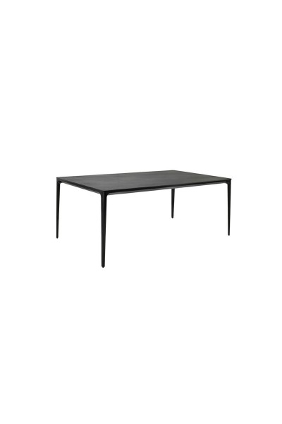 Stół SLIM 140x80 czarny - ceramiczny      marmur, aluminium