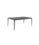 Stół SLIM 140x80 czarny - ceramiczny      marmur, aluminium