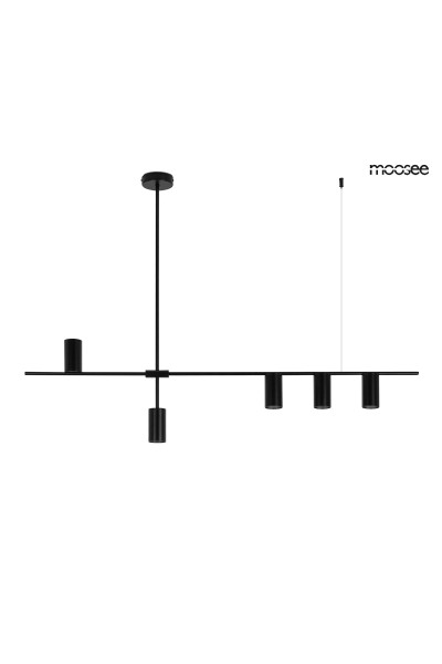 MOOSEE lampa wisząca MODERNO czarna