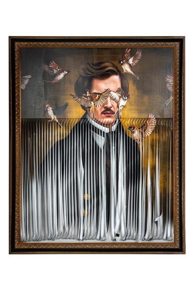 KARE obraz GENTLEMAN CUTS 130x163 cm
