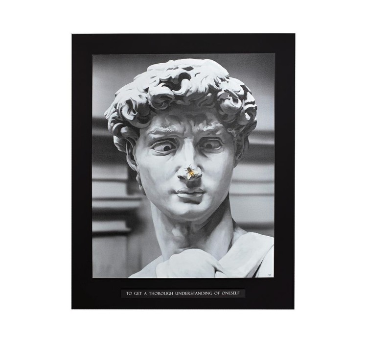 KARE obraz STATUE 100x125 cm