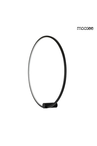 MOOSEE lampa ścienna HOOP 60 czarna