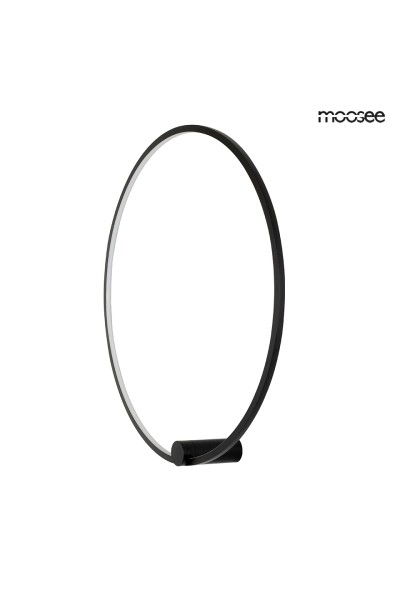 MOOSEE lampa ścienna HOOP 80 czarna