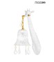 MOOSEE lampa ścienna GIRAFFE biała