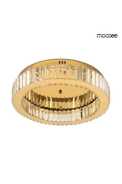 MOOSEE lampa sufitowa / plafon BORRA  złota