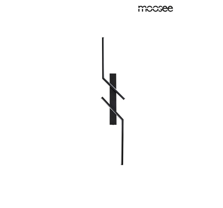 MOOSEE lampa ścienna MAISON 60 czarna
