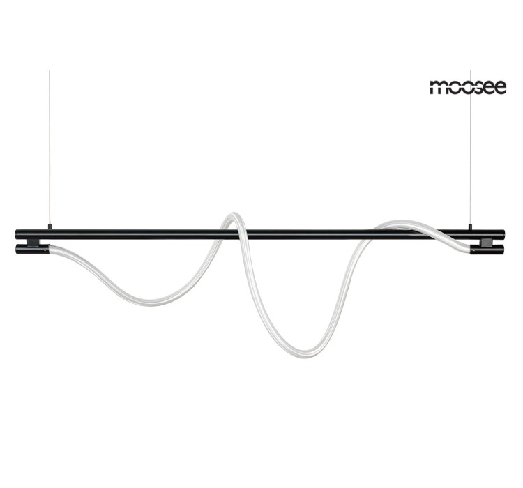 MOOSEE lampa wisząca SERPIENTE 120  czarna