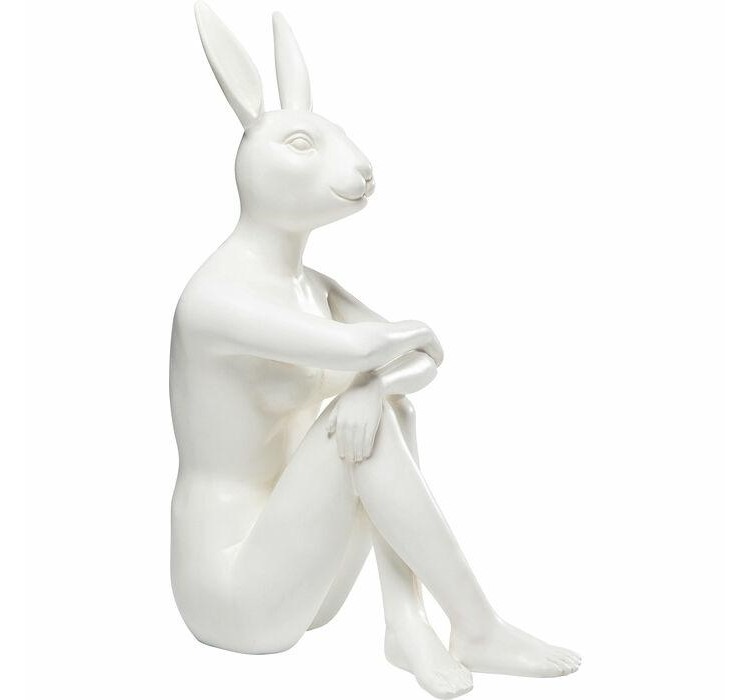 KARE figurka dekoracyjna RABBIT biała