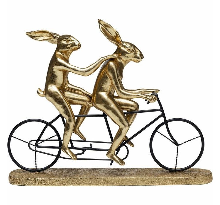 KARE dekoracja TANDEM RABBITS 34 cm
