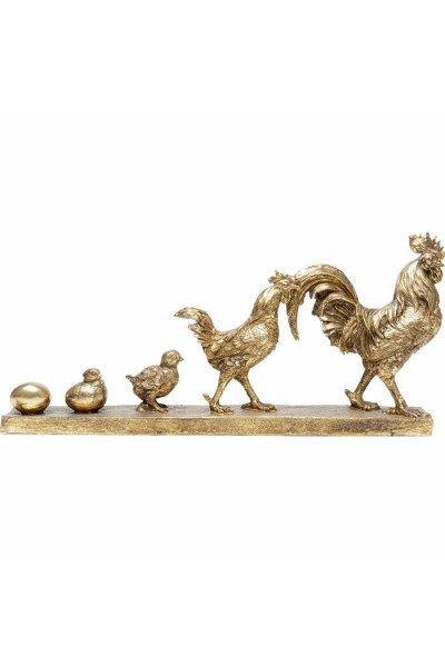 KARE dekoracja CHICKEN EVOLUTION złota