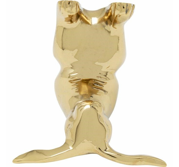 KARE dekoracja YOGA BUNNY 10 cm złota