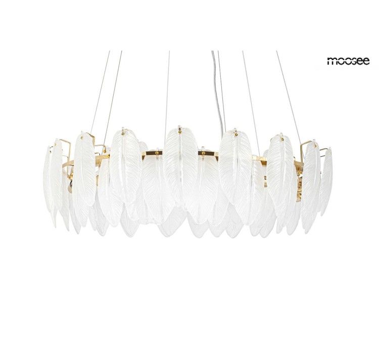MOOSEE lampa wisząca ROCH 100 złota
