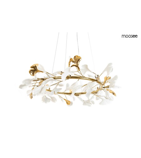 MOOSEE lampa wisząca FLORA 80 PP złota