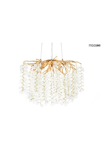 MOOSEE lampa wisząca RIVIERA 80 złota /   clear