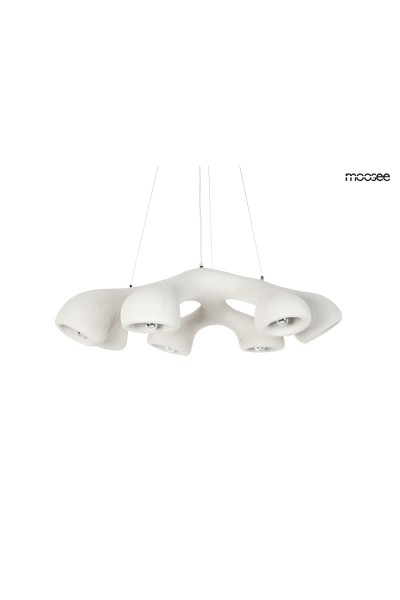 MOOSEE lampa wisząca NIDO biała