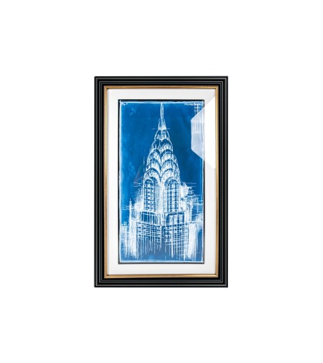 Obraz CHRYSLER ART DECO 69,5x114,5 cm