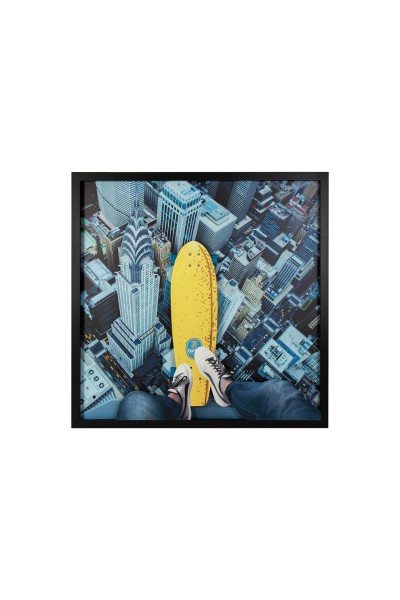 Obraz BIG CITY SKATER 130x130 cm
