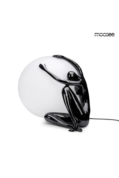 MOOSEE lampa stołowa UOMO 50 czarna