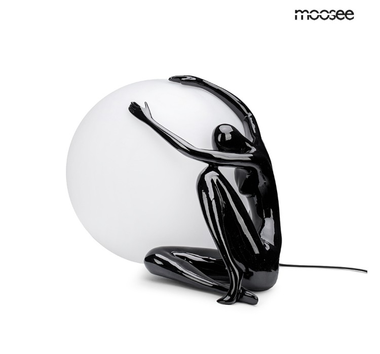 MOOSEE lampa stołowa UOMO 50 czarna
