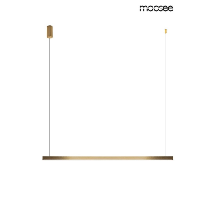MOOSEE lampa wisząca LINUS 120 złota
