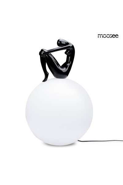 MOOSEE lampa stołowa UOMO 35 czarna