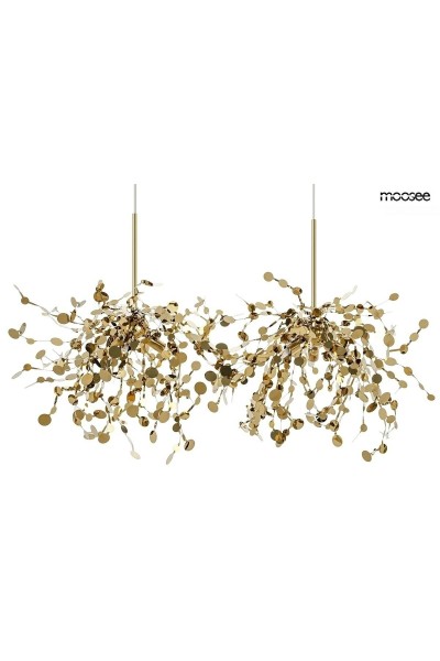 MOOSEE Lampa wisząca MONETE złota