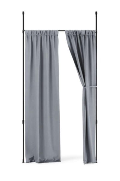 UMBRA karnisz ANYWHERE czarny mat