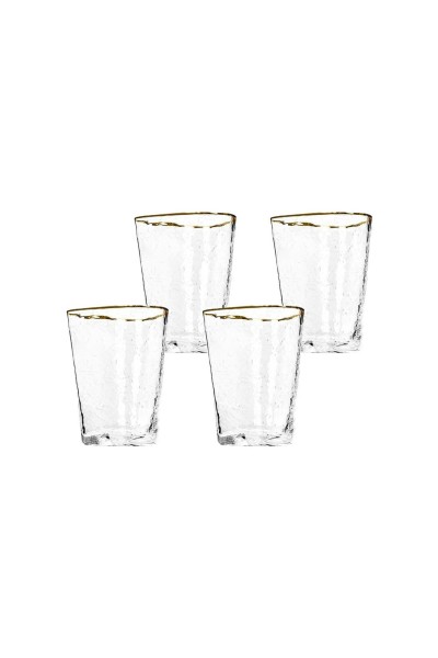 KARE komplet 4 szklanek HOMMAGE 300 ml