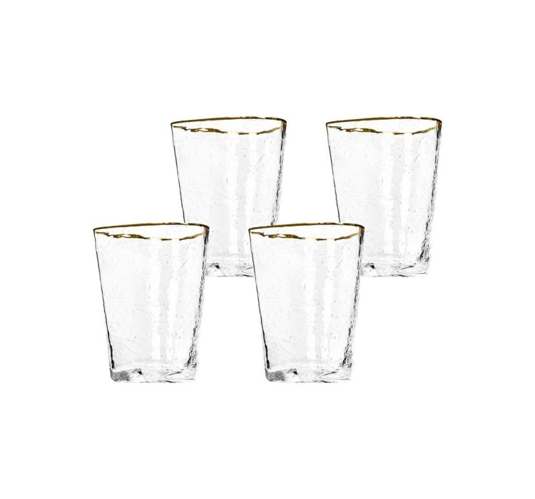 KARE komplet 4 szklanek HOMMAGE 300 ml