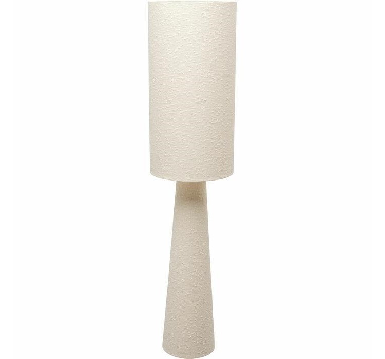 KARE lampa podłogowa MARLEEN BOUCLE 130   cm beżowa