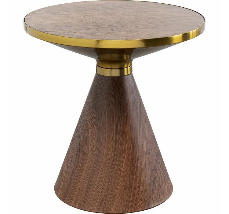 KARE stolik kawowy CONO WALNUT 50