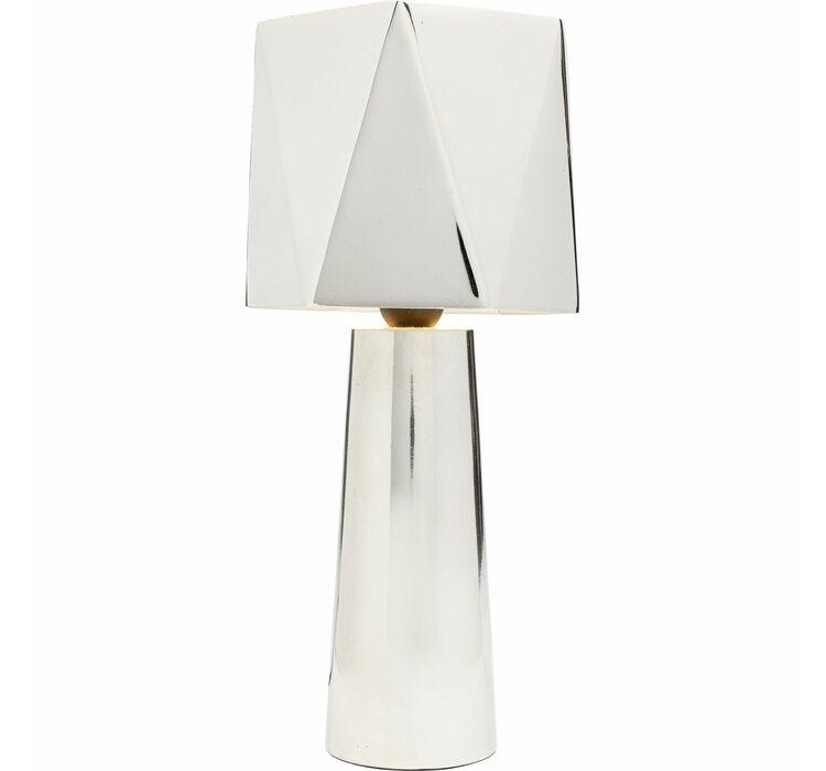 KARE lampa stołowa MARTHA 38 srebrna