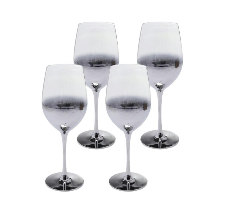 KARE komplet 4 kieliszków do białego      wina NIGHT SKY 390 ml