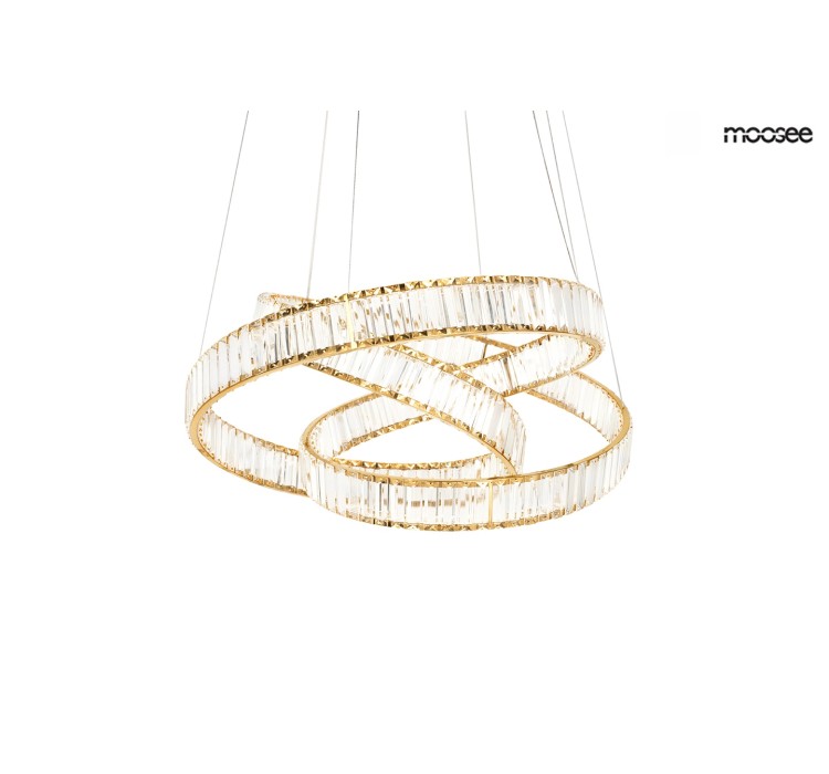 MOOSEE lampa wisząca WAVE 80 złota