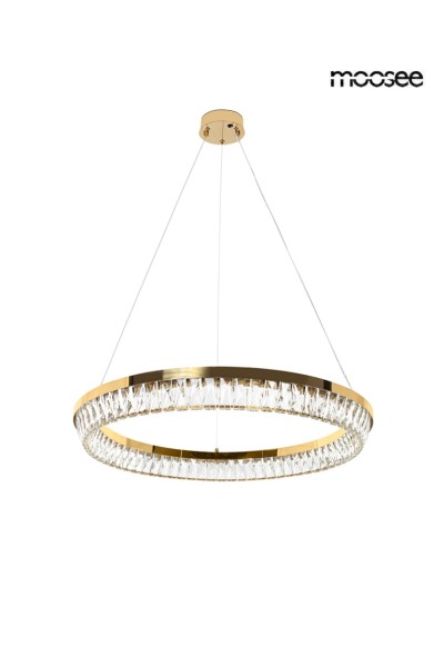 MOOSEE lampa wisząca SAVOY 80 złota