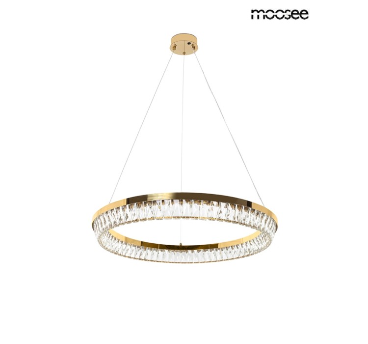 MOOSEE lampa wisząca SAVOY 80 złota
