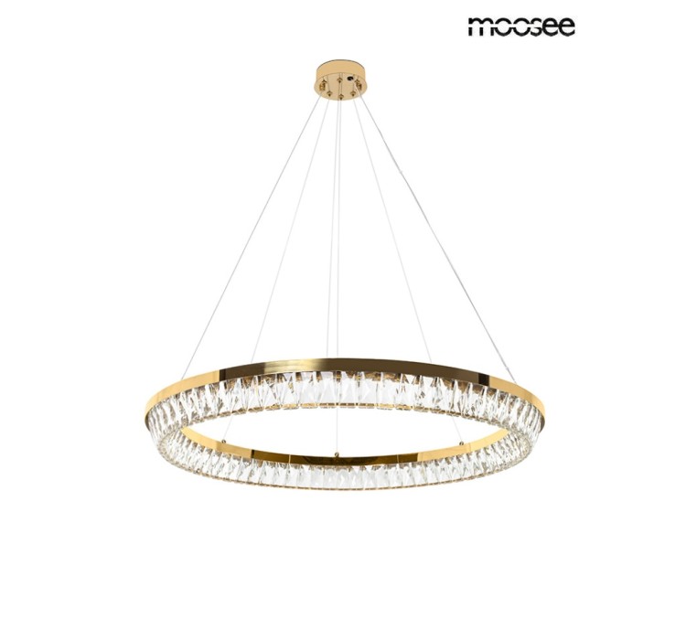 MOOSEE lampa wisząca SAVOY 100 złota