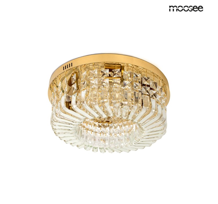 MOOSEE lampa sufitowa / plafon BALUNA 50  złota