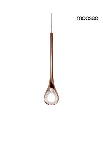 MOOSEE lampa wisząca VUELO miedziana