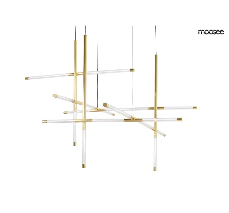 MOOSEE lampa wisząca MIKADO M złota