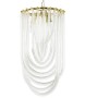 MOOSEE lampa wisząca MURANO L złota