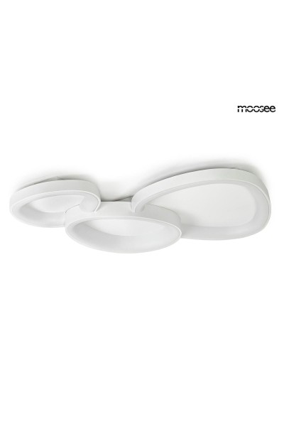 MOOSEE lampa sufitowa / plafon CELLS 3    biała