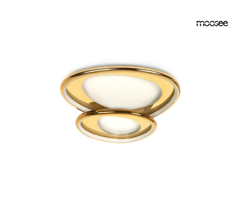 MOOSEE lampa sufitowa / plafon CELL 2     złota