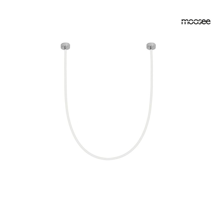 MOOSEE lampa wisząca LASSO 400 Smart      srebrna