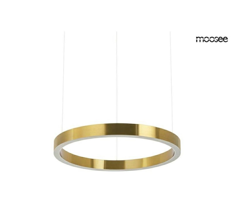 MOOSEE lampa wisząca RING 40 złota